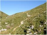 Bohinjsko sedlo - Planina Za Črno goro